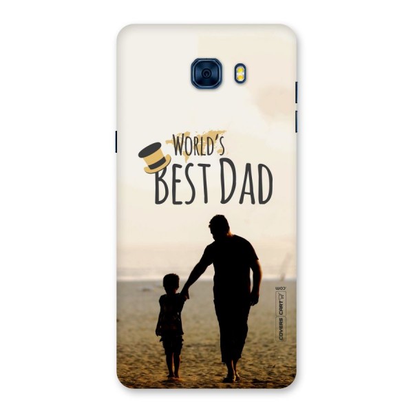 Worlds Best Dad Back Case for Galaxy C7 Pro