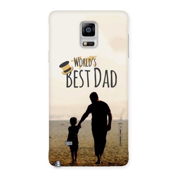 Worlds Best Dad Back Case for Galaxy Note 4