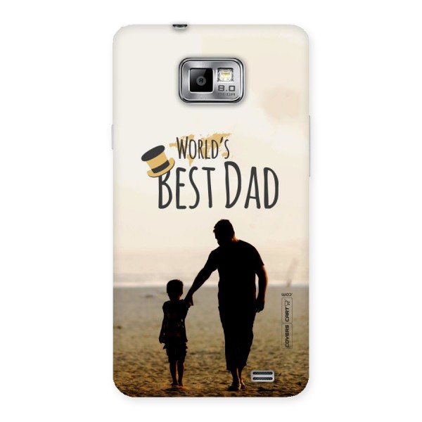 Worlds Best Dad Back Case for Galaxy S2