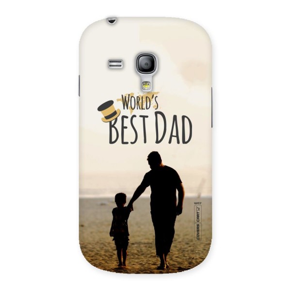 Worlds Best Dad Back Case for Galaxy S3 Mini