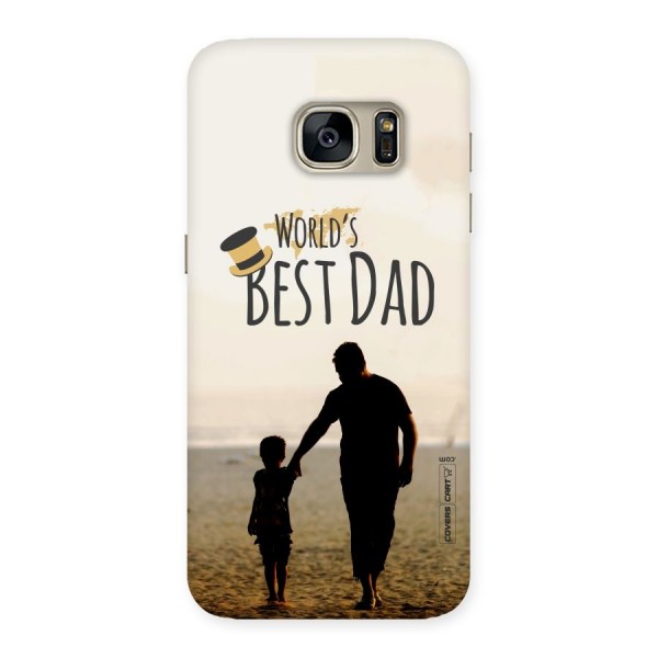 Worlds Best Dad Back Case for Galaxy S7