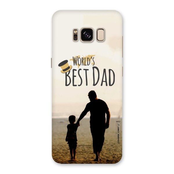 Worlds Best Dad Back Case for Galaxy S8