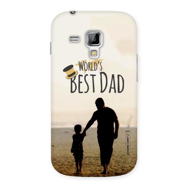 Worlds Best Dad Back Case for Galaxy S Duos
