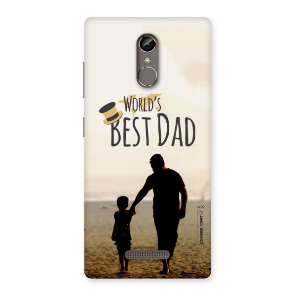 Worlds Best Dad Back Case for Gionee S6s