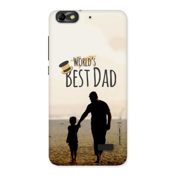Worlds Best Dad Back Case for Honor 4C