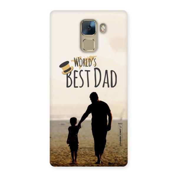 Worlds Best Dad Back Case for Huawei Honor 7
