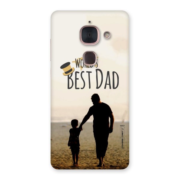 Worlds Best Dad Back Case for Le Max 2