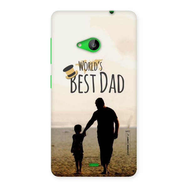 Worlds Best Dad Back Case for Lumia 535