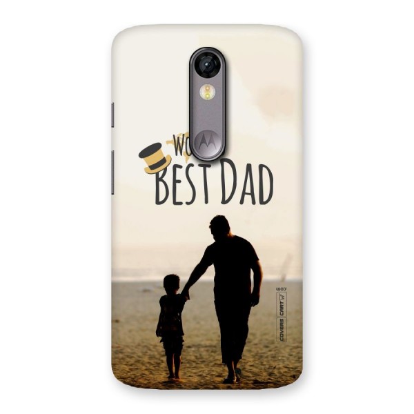 Worlds Best Dad Back Case for Moto X Force