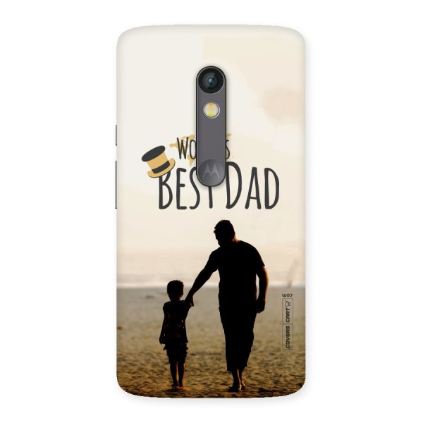 Worlds Best Dad Back Case for Moto X Play