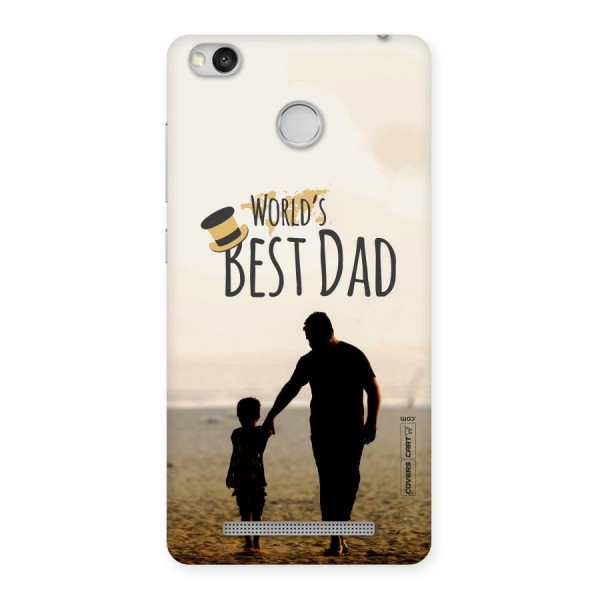 Worlds Best Dad Back Case for Redmi 3S Prime