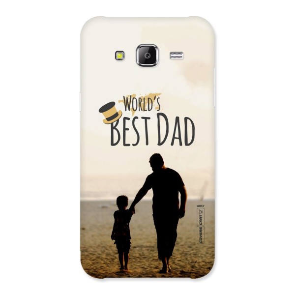 Worlds Best Dad Back Case for Samsung Galaxy J5