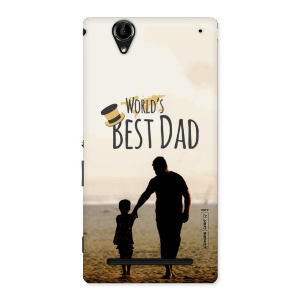 Worlds Best Dad Back Case for Sony Xperia T2