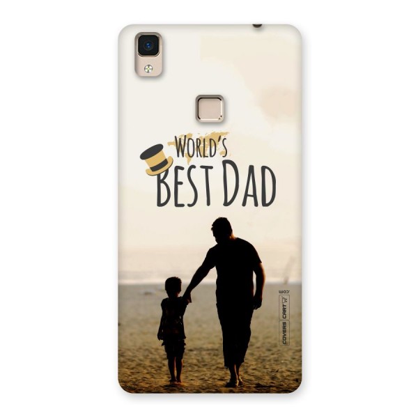 Worlds Best Dad Back Case for V3 Max