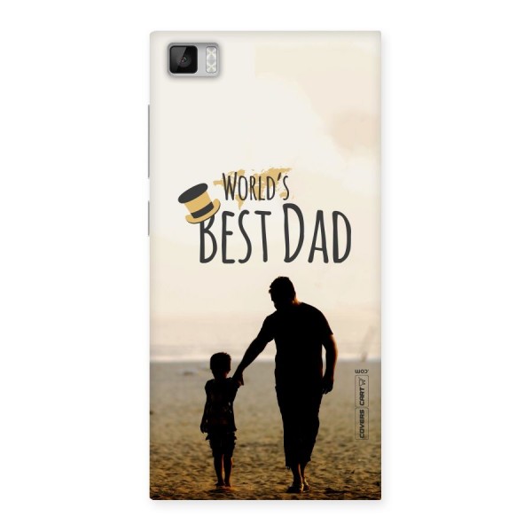 Worlds Best Dad Back Case for Xiaomi Mi3