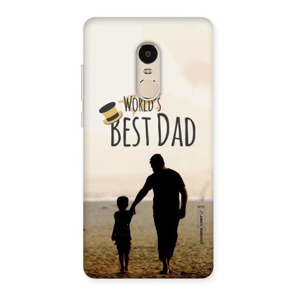 Worlds Best Dad Back Case for Xiaomi Redmi Note 4