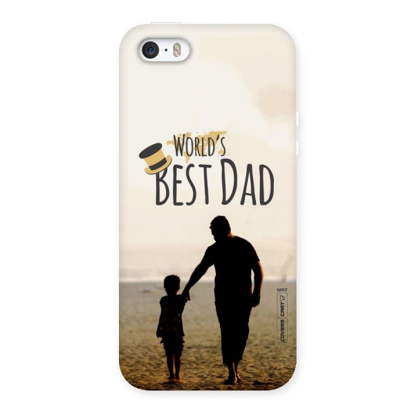 Worlds Best Dad Back Case for iPhone SE