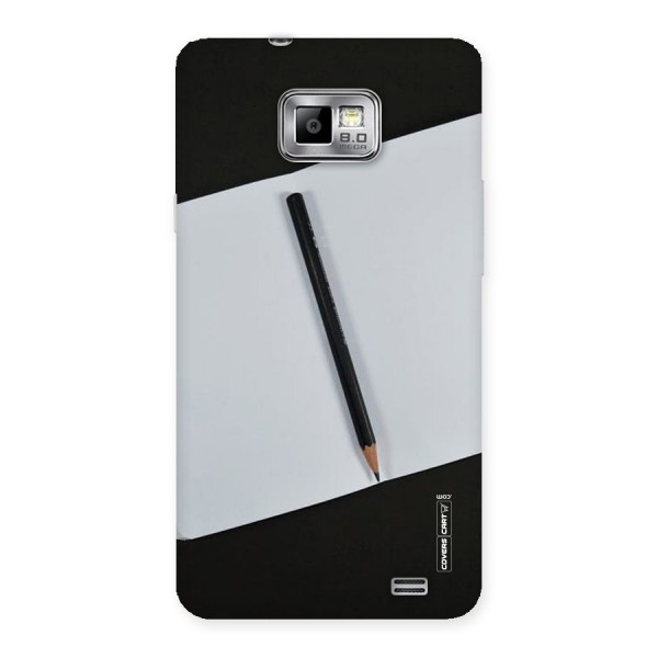 Write Your Thoughts Back Case for Galaxy S2