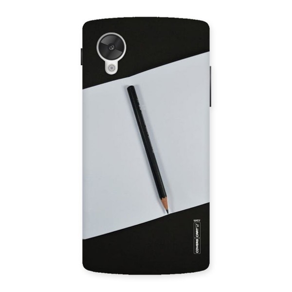 Write Your Thoughts Back Case for Google Nexsus 5
