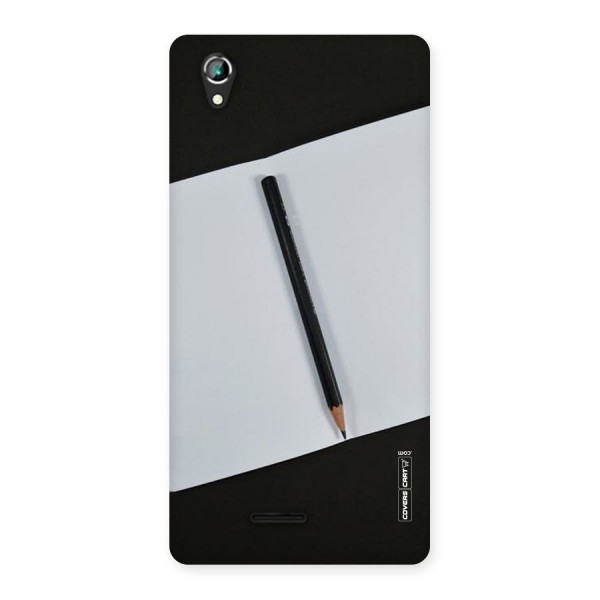 Write Your Thoughts Back Case for Lava Iris 800