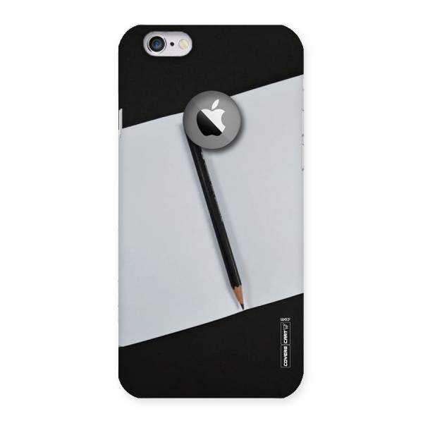 Write Your Thoughts Back Case for iPhone 6 Logo Cut
