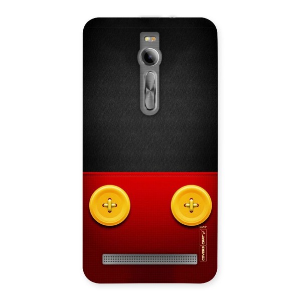 Yellow Button Back Case for Asus Zenfone 2