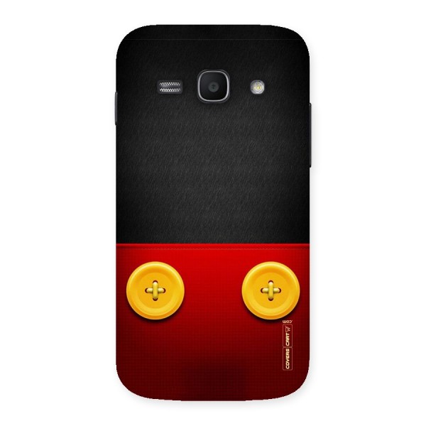 Yellow Button Back Case for Galaxy Ace 3
