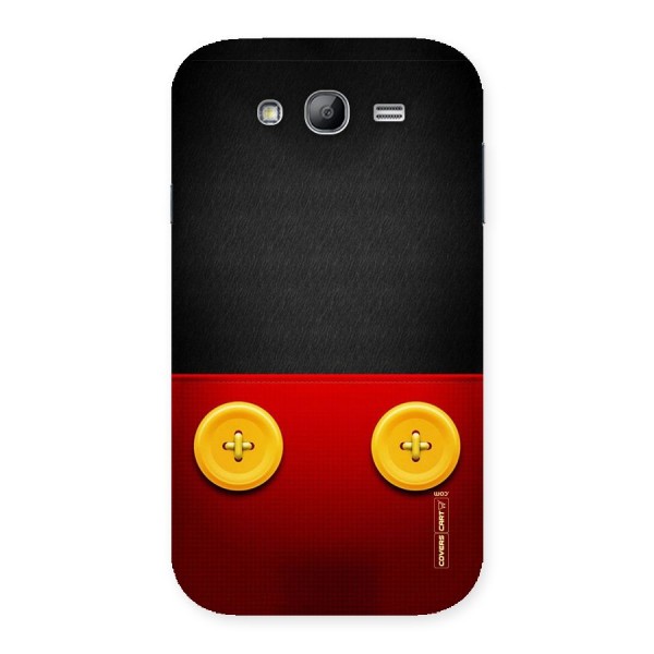Yellow Button Back Case for Galaxy Grand