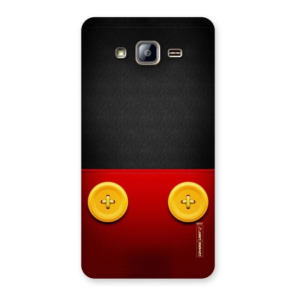 Yellow Button Back Case for Galaxy On5