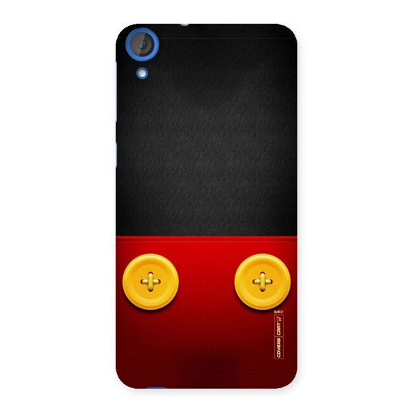 Yellow Button Back Case for HTC Desire 820s