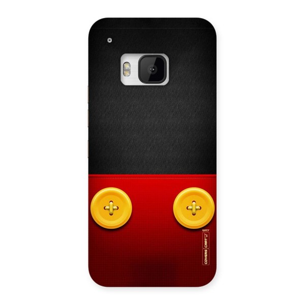Yellow Button Back Case for HTC One M9