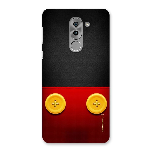 Yellow Button Back Case for Honor 6X
