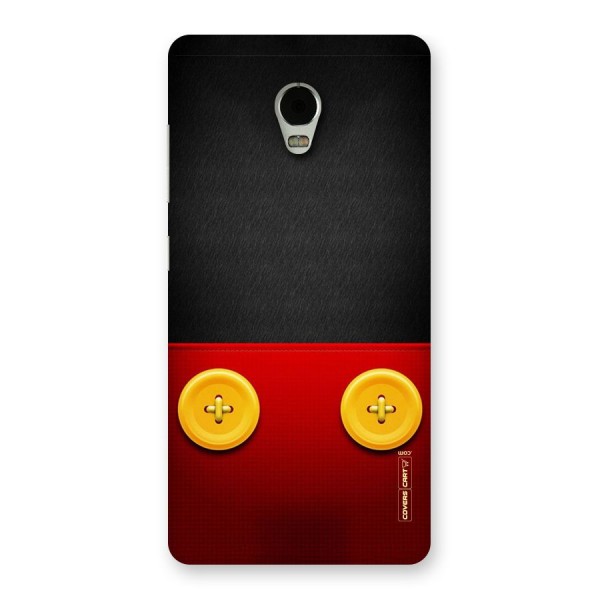 Yellow Button Back Case for Lenovo Vibe P1