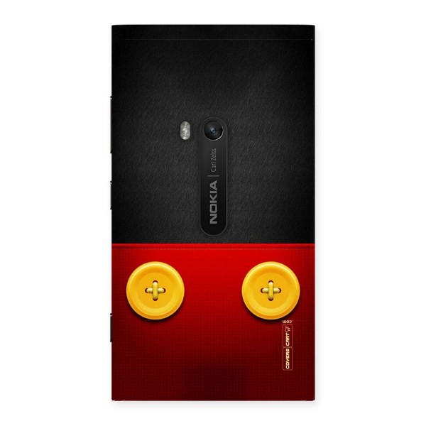 Yellow Button Back Case for Lumia 920