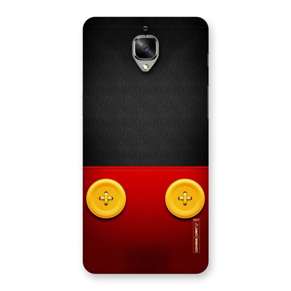 Yellow Button Back Case for OnePlus 3