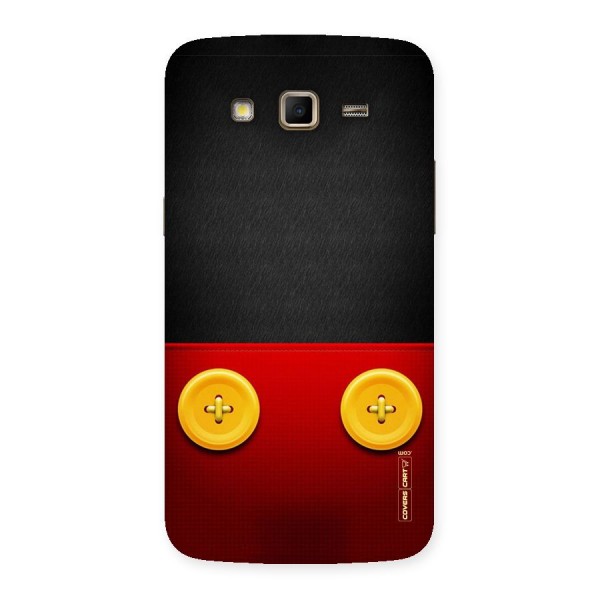 Yellow Button Back Case for Samsung Galaxy Grand 2