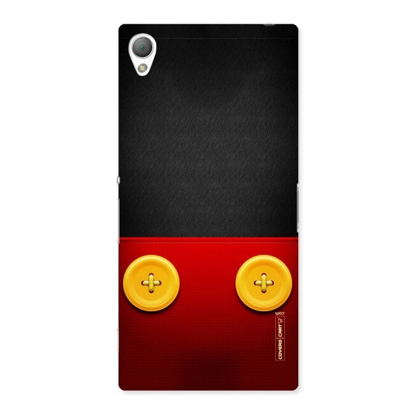 Yellow Button Back Case for Sony Xperia Z3