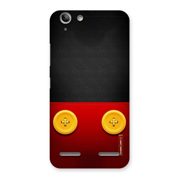 Yellow Button Back Case for Vibe K5