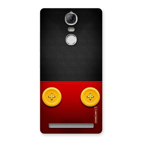 Yellow Button Back Case for Vibe K5 Note