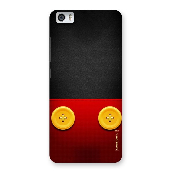 Yellow Button Back Case for Xiaomi Redmi Mi5