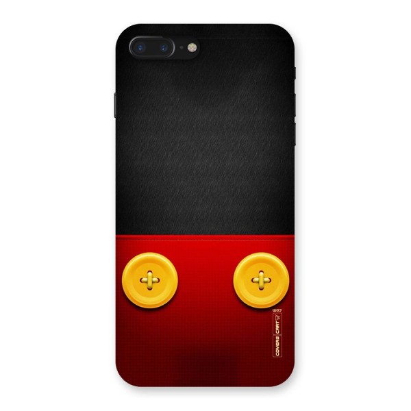 Yellow Button Back Case for iPhone 7 Plus