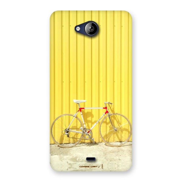 Yellow Cycle Classic Back Case for Canvas Play Q355
