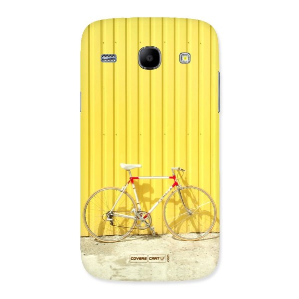 Yellow Cycle Classic Back Case for Galaxy Core