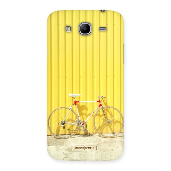 Yellow Cycle Classic Back Case for Galaxy Mega 5.8
