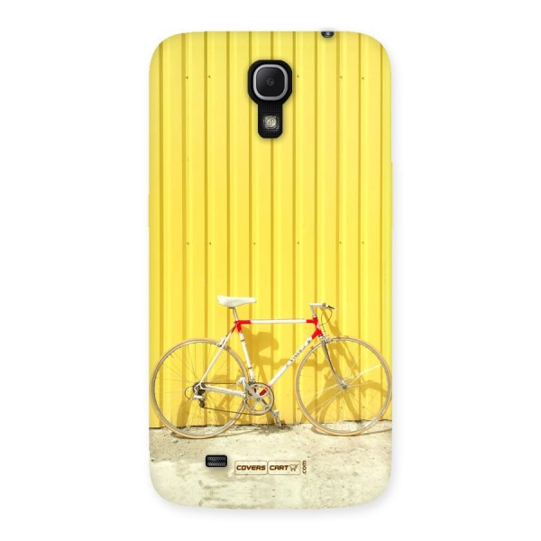 Yellow Cycle Classic Back Case for Galaxy Mega 6.3