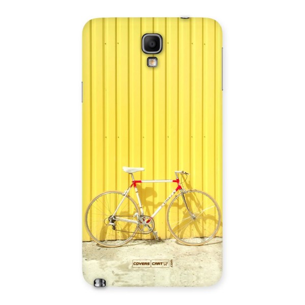 Yellow Cycle Classic Back Case for Galaxy Note 3 Neo