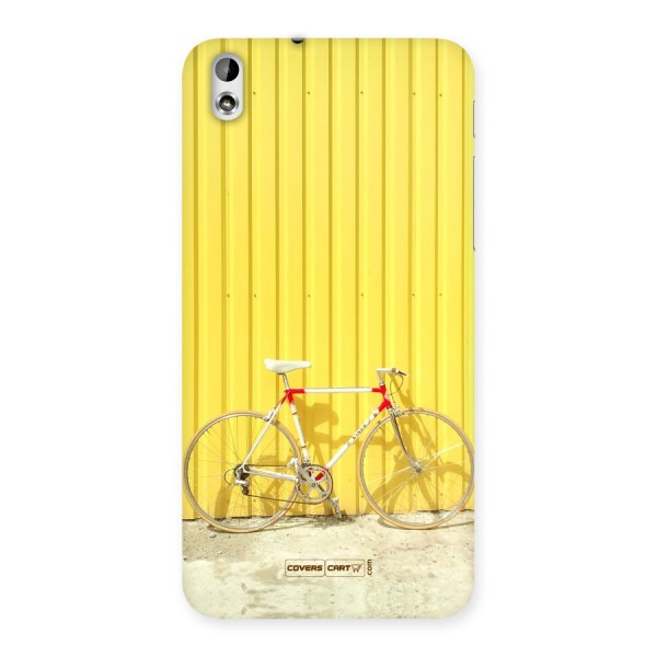 Yellow Cycle Classic Back Case for HTC Desire 816