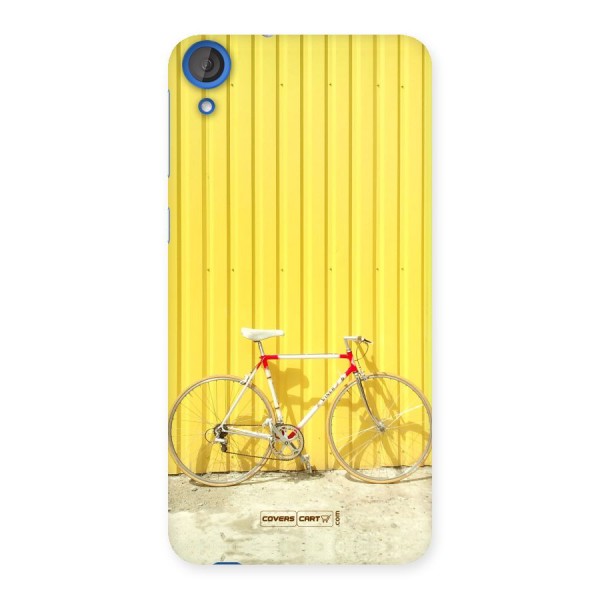 Yellow Cycle Classic Back Case for HTC Desire 820