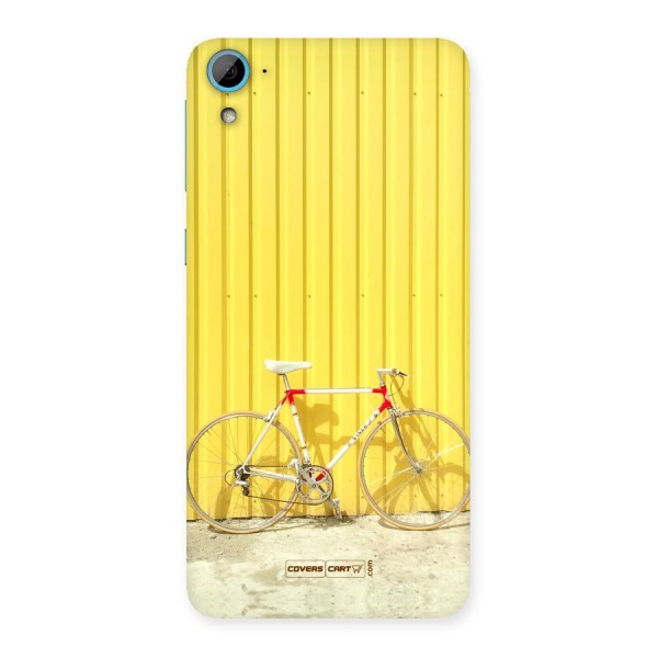 Yellow Cycle Classic Back Case for HTC Desire 826