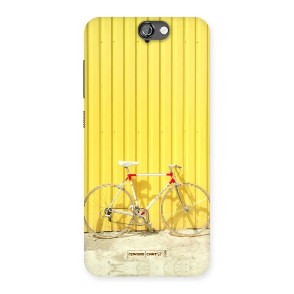 Yellow Cycle Classic Back Case for HTC One A9